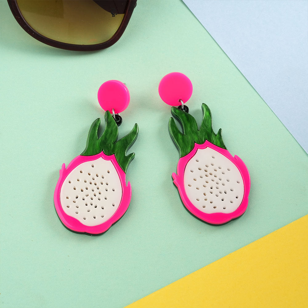Dragon fruit Earring