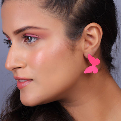 Vibrant Butterfly Earring