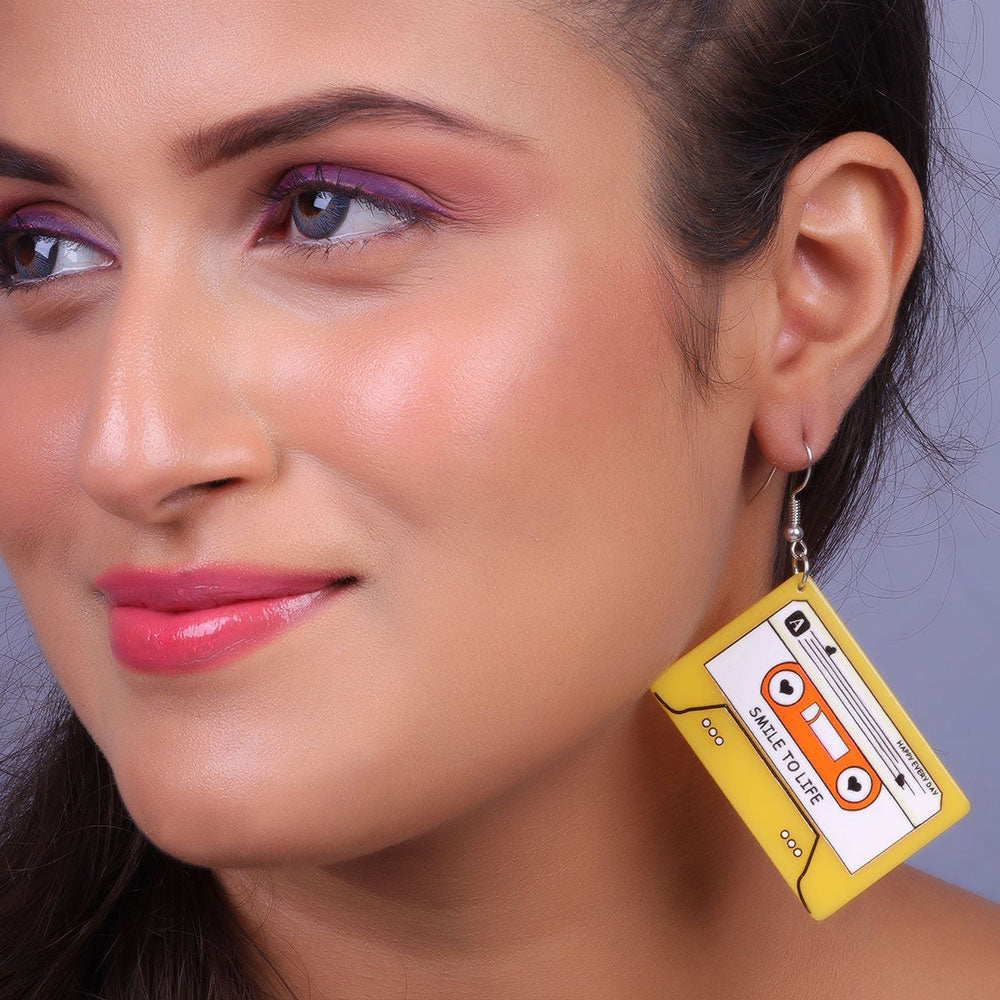 Cassette Earrings