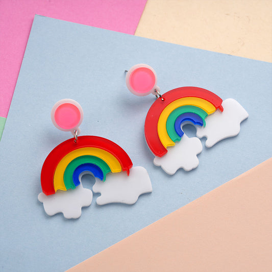 Rainbow Earrings