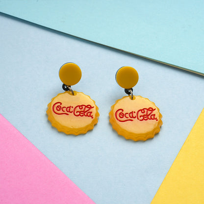 Coca Cola Tu Earrings