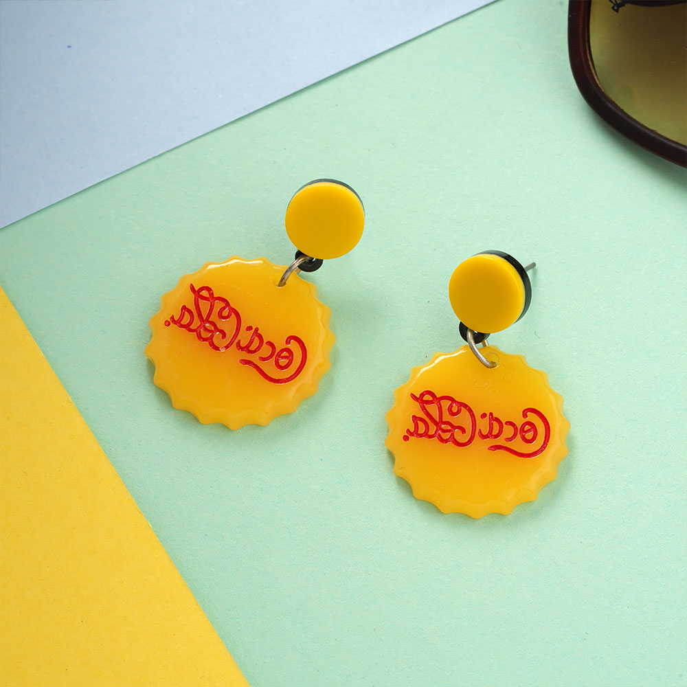 Coca Cola Tu Earrings